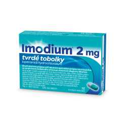 IMODIUM 2 mg 12 tobolek
