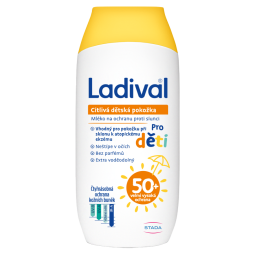 LADIVAL CITLIVÁ DĚTSKÁ POKOŽKA OF 50+ mléko 200 ml