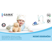 GAMA Nosní odsávačka s nástavcem na vysavač