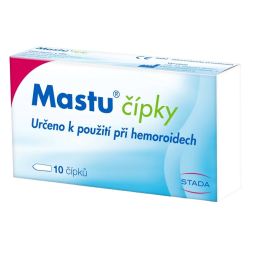 Mastu čípky 10 ks