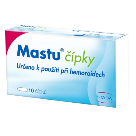 Mastu čípky 10 ks