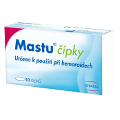 Mastu čípky 10 ks