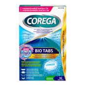 Corega BIO tabs Antibakteriální čisticí tablety 30 ks