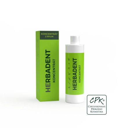 HERBADENT ORIGINAL Koncentrát bylinné ústní vody 250 ml