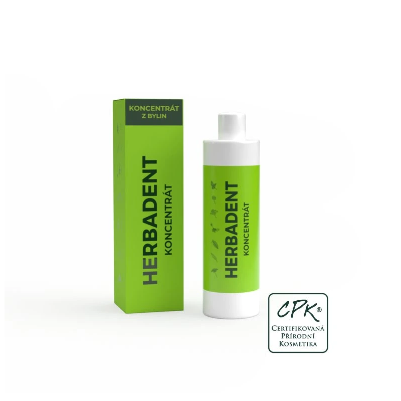 HERBADENT ORIGINAL Koncentrát bylinné ústní vody 250 ml