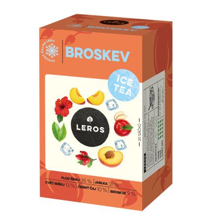 LEROS Ice Tea broskev 20x2.2 g