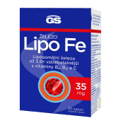 GS Lipo Fe Železo 30 kapslí GS Lipo Fe Železo 30 kapslí