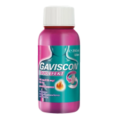 GAVISCON Duo Efekt 500mg/213mg/325mg perorální suspenze 250 ml GAVISCON Duo Efekt 500mg/213mg/325mg perorální suspenze 250 ml