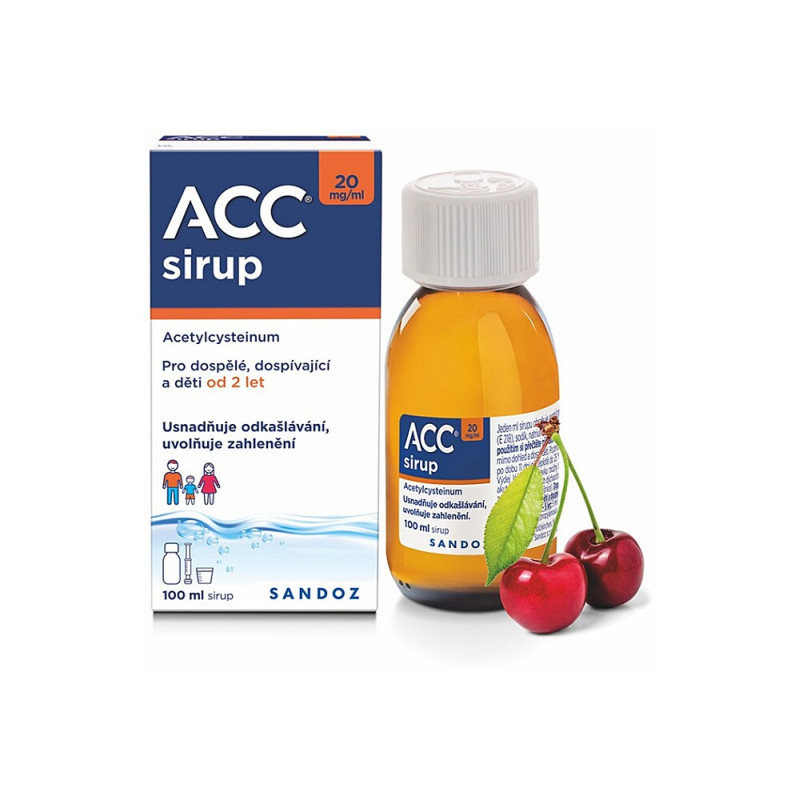 ACC 20 mg/ml sirup 100 ml ACC 20 mg/ml sirup 100 ml