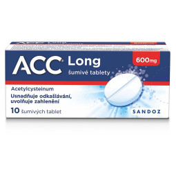 ACC Long 600 mg 10 šumivých tablet