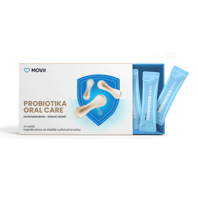 MOVIT ENERGY Probiotika Oral Care 20 sáčků
