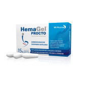 Hemagel procto čípky 15 ks
