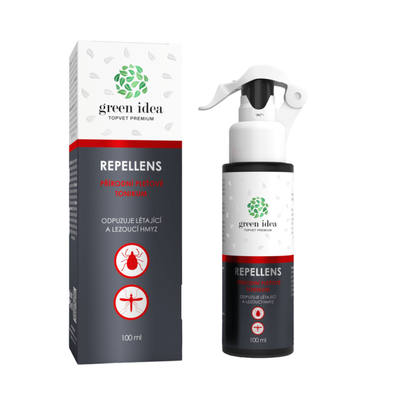 GREEN IDEA Repellens přírodní pleťové tonikum 100 ml GREEN IDEA Repellens přírodní pleťové tonikum 100 ml