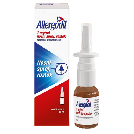 ALLERGODIL 1 mg/ml nosní sprej 10 ml