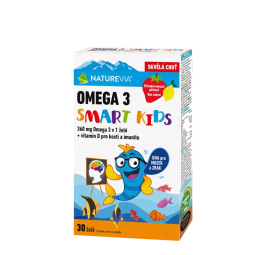 NATUREVIA Omega 3 Smart Kids 30 želé