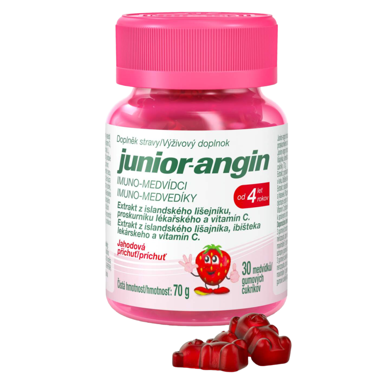 Junior-angin IMUNO-MEDVÍDCI 30 ks