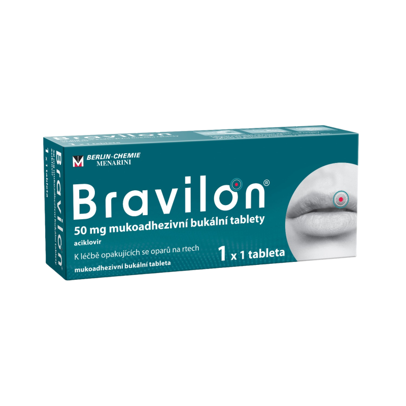 Bravilon 50mg buc.tbl.adh.1x1 tableta Bravilon 50mg buc.tbl.adh.1x1 tableta