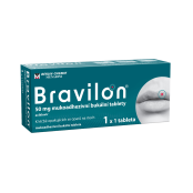 Bravilon 50mg buc.tbl.adh.1x1 tableta Bravilon 50mg buc.tbl.adh.1x1 tableta