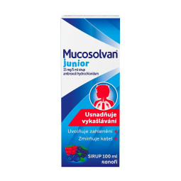 MUCOSOLVAN junior 15 mg/5 ml sirup 100 ml