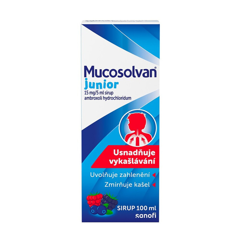 MUCOSOLVAN junior 15 mg/5 ml sirup 100 ml
