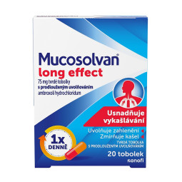 MUCOSOLVAN long effect 75 mg 20 tobolek