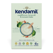 KENDAMIL Mléčná kaše s brokolicí, květákem a rajčaty 150 g