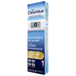 Clearblue Digitální těhotenský test s ukazatelem týdnů 1 ks