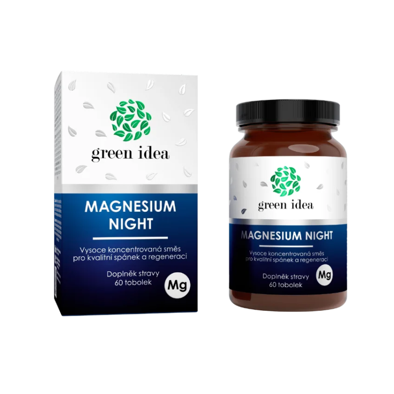 GREEN IDEA Magnesium NIGHT 60 tobolek