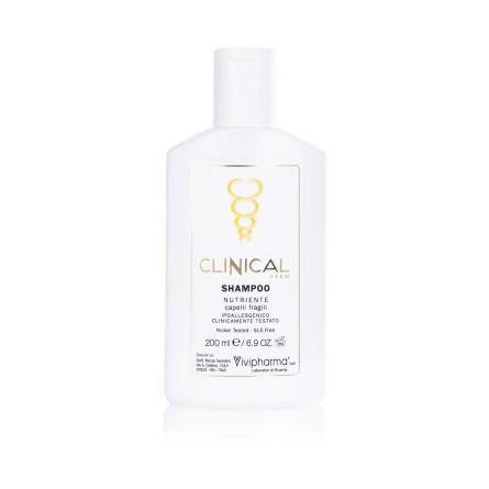 CLINICAL DERM Nutriente Šampon na suché a jemné vlasy 200 ml