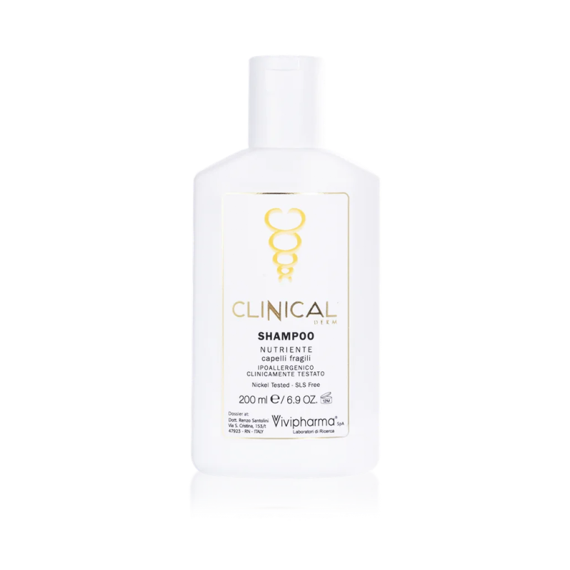 CLINICAL DERM Nutriente Šampon na suché a jemné vlasy 200 ml