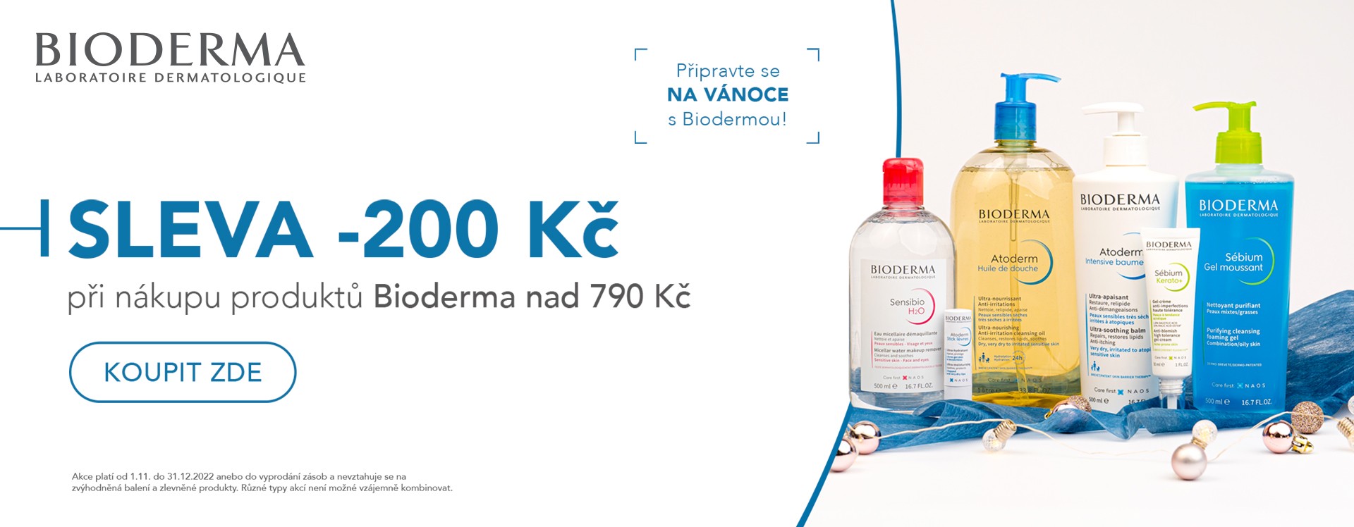 Onlinelekarna.cz |  Bioderma SLEVA 200Kč