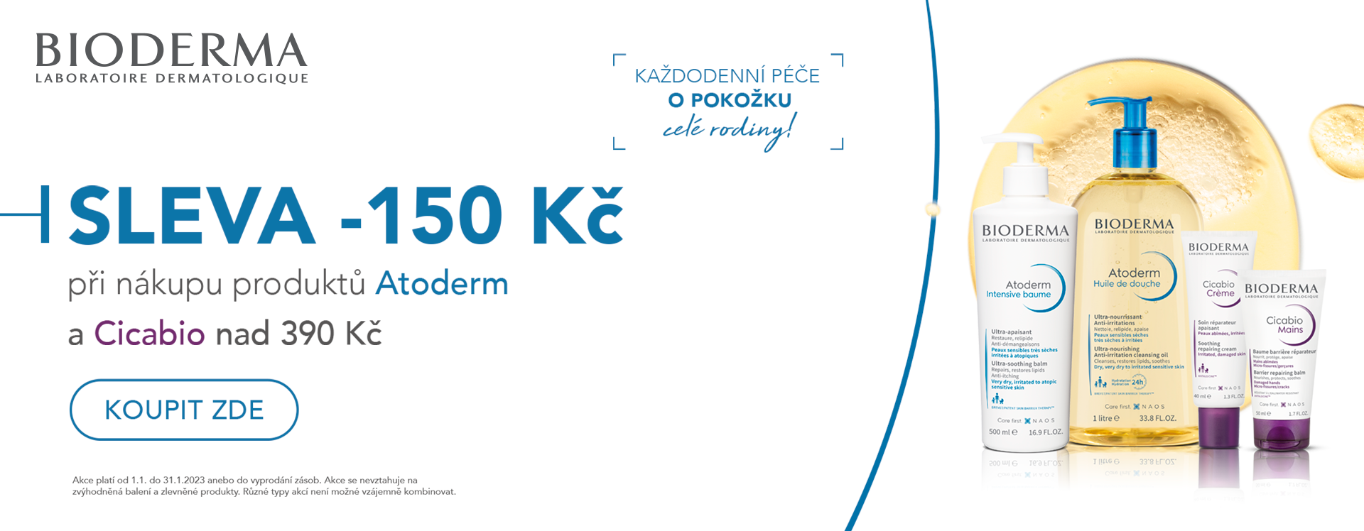 Onlinelekarna.cz | Atoderm Sleva 150 Kč
