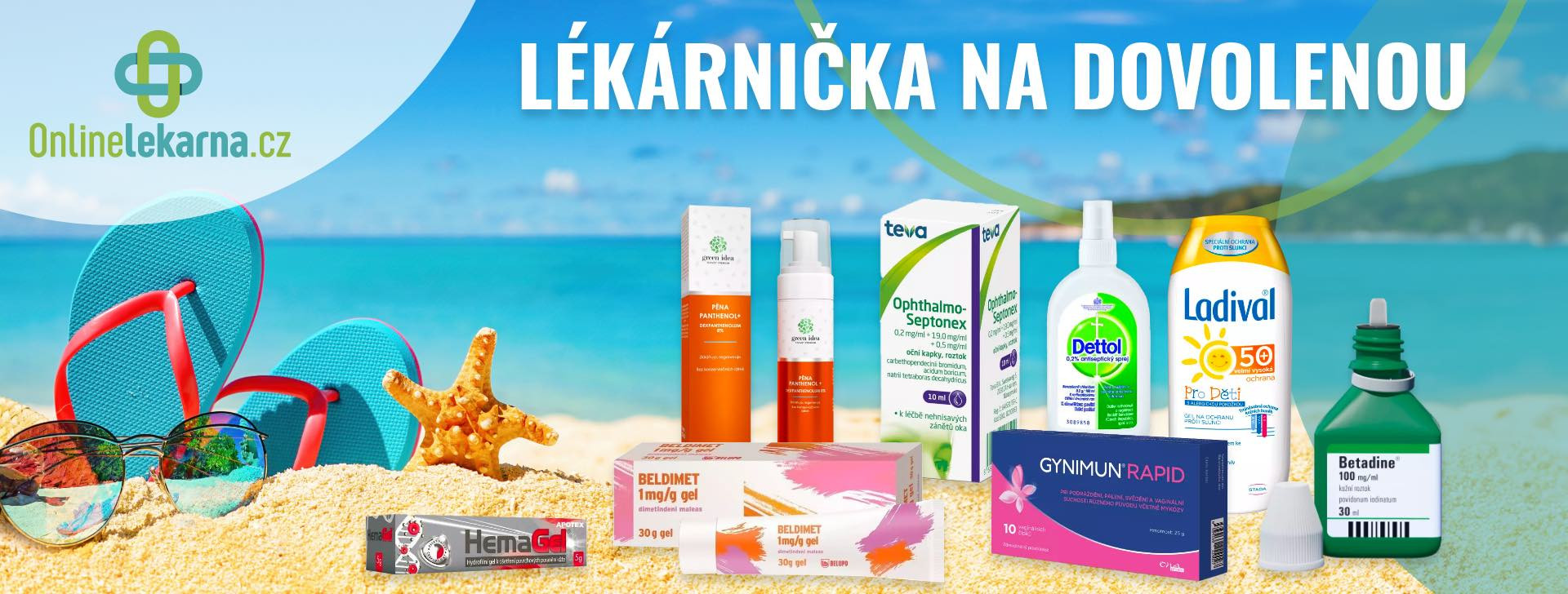 Onlinelekarna.cz | Lékárnička na dovolenou 