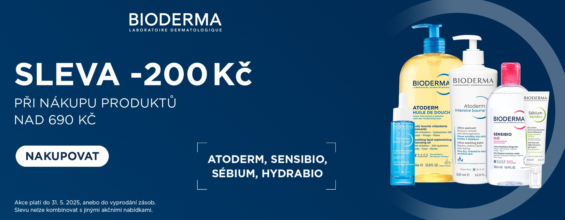 Bioderma 200 Kč SLEVA