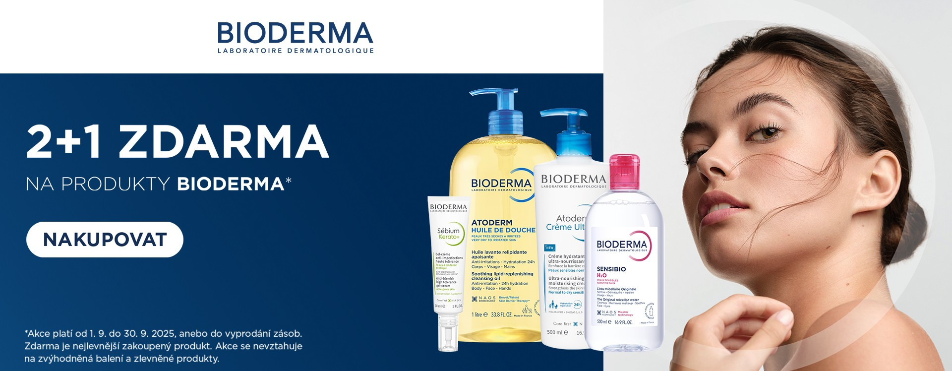 BIODERMA 2+1