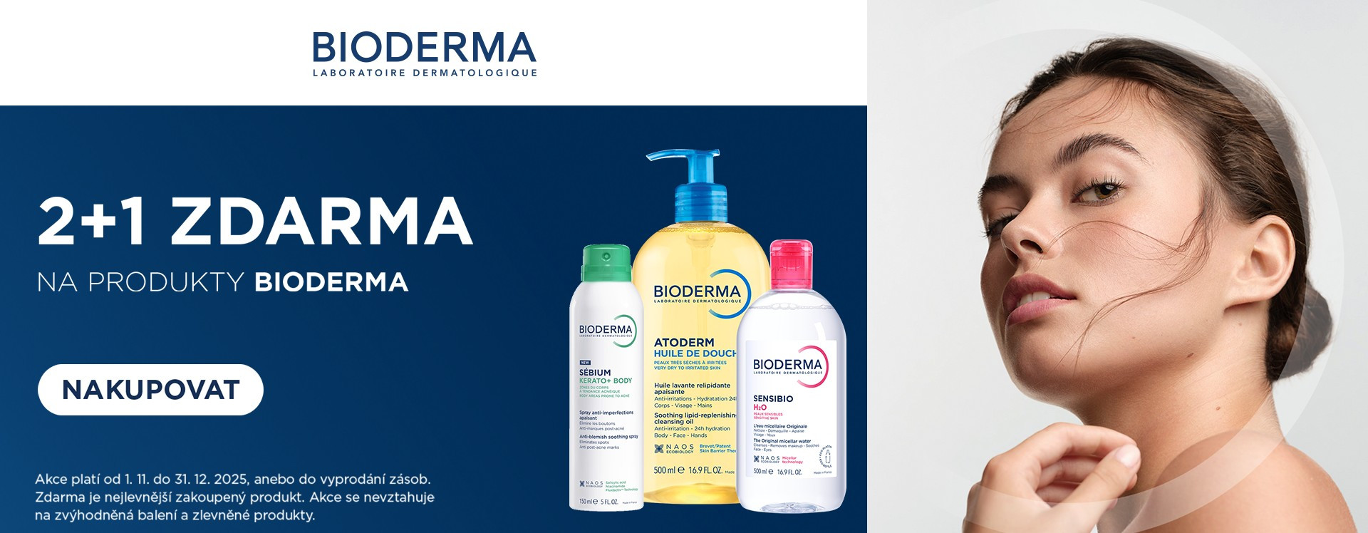 BIODERMA 2+1