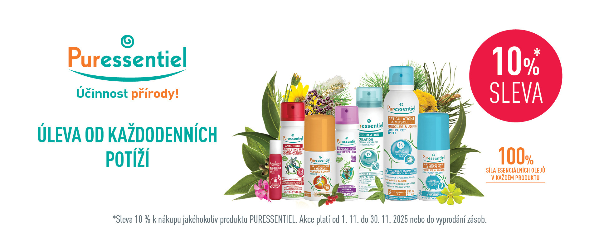 PURESSENTIEL 10 % SLEVA
