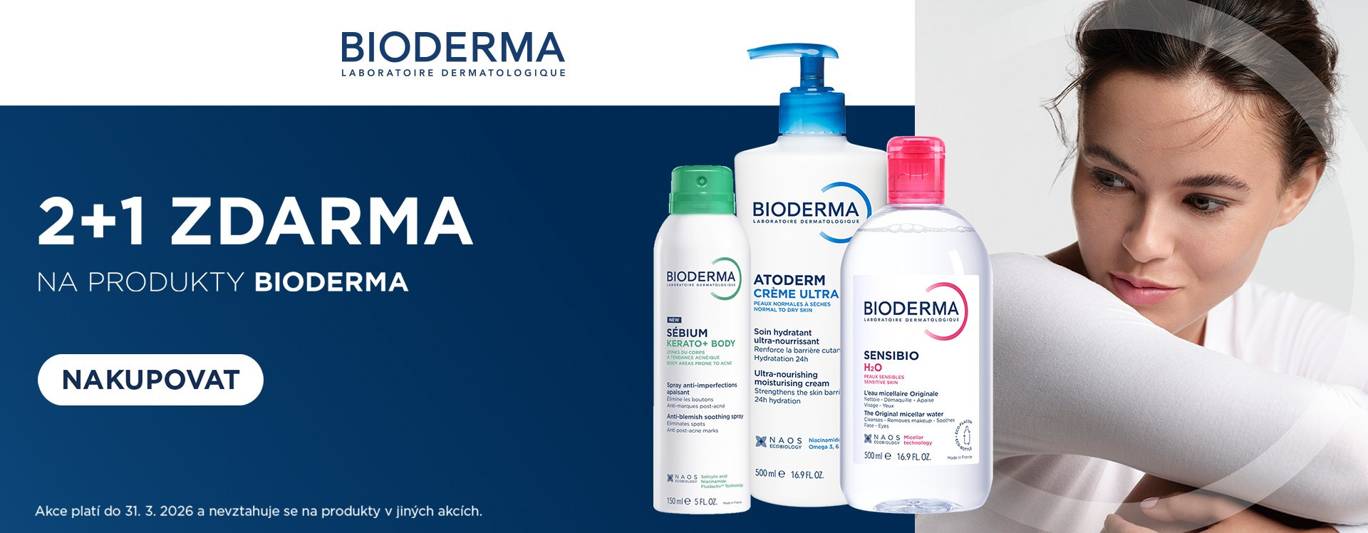 BIODERMA 2+1
