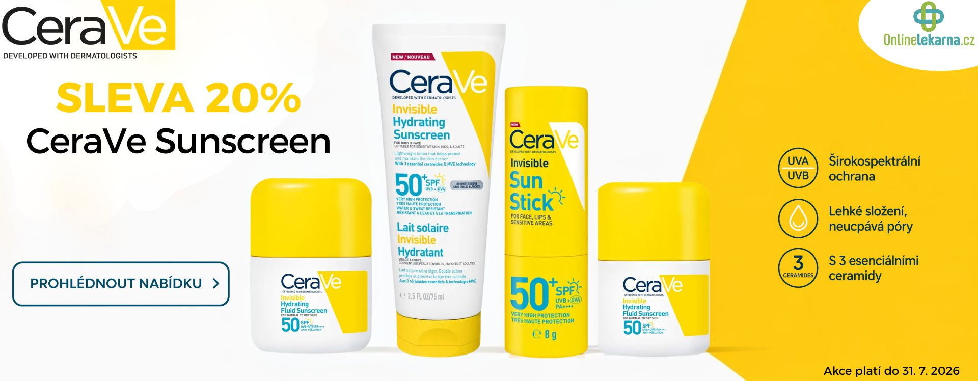 CeraVe sleva 20 % 