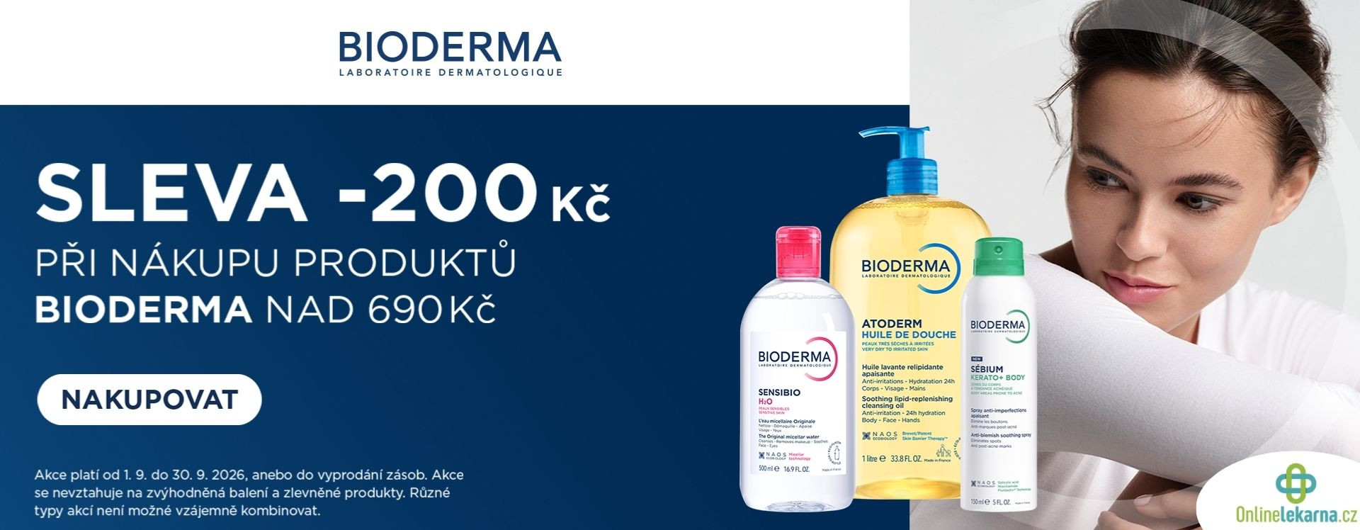 Bioderma - 200 Kč